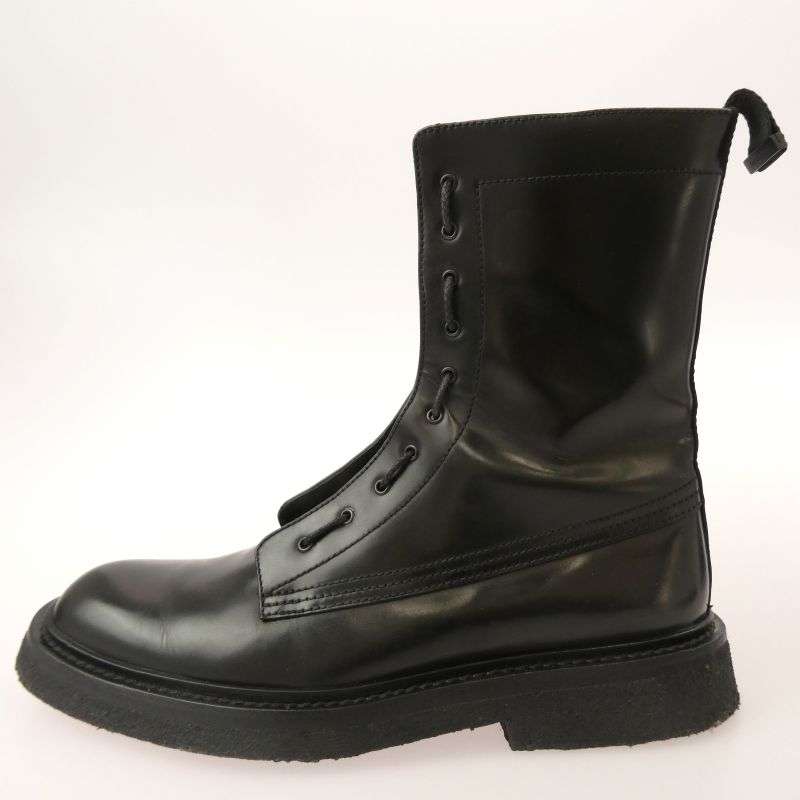 ディオールオム 07AW エディ期 レザー コンバット ブーツ 買取実績 画像