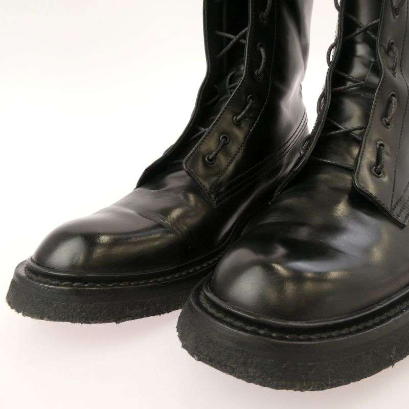 ディオールオム 07AW エディ期 レザー コンバット ブーツ 買取実績 画像