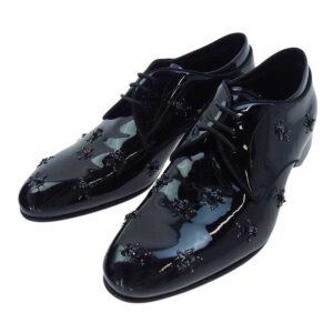 ディオールオム bee 蜂 装飾 エナメル レザー ダービー シューズ 買取実績