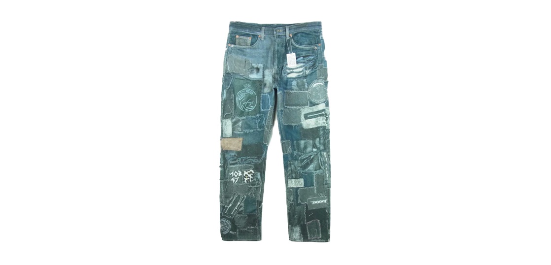 ダブレット 22SS 22SS35PT169 パッチワーク フォトプリント シルクデニム 買取実績