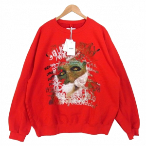 ダブレット 19秋冬 ホラー 刺繍 スウェット 買取実績