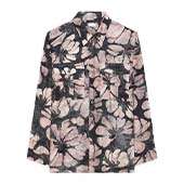 ドリスヴァンノッテン Oversized silk shirt オーバーサイズ シルク シャツ 画像