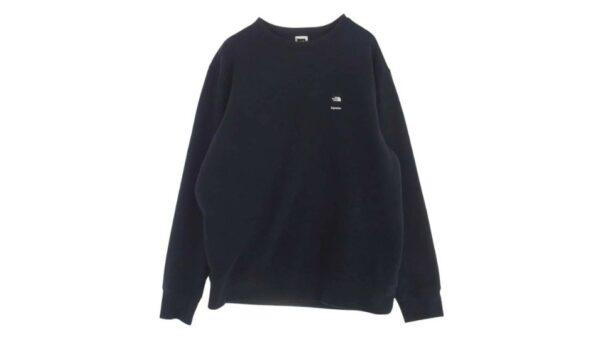 シュプリーム ×ノースフェイス 17AW マウンテンプリントクルーネック スウェット 買取実績