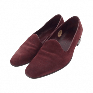 エドワードグリーン アルバート スエード ドレスシューズ ワインレッド 買取実績