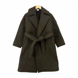 エリン 11506-33-0609 メルトン ウール ロング コート 買取実績