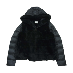 エンメティ ムートン ダウン ジャケット イタリア製 ブラック 買取実績