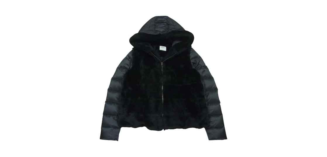 エンメティ ムートン ダウン ジャケット イタリア製 ブラック 買取実績