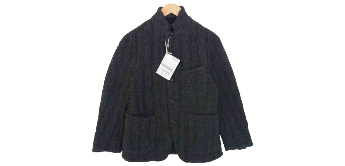 エンジニアードガーメンツ ニットレザージャケット 買取実績