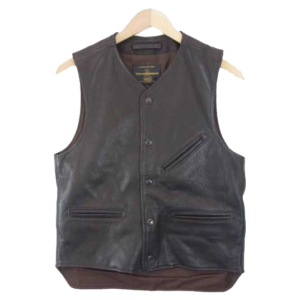 エンジニアードガーメンツ × ゴールデンベア カウレザー ベスト 買取実績