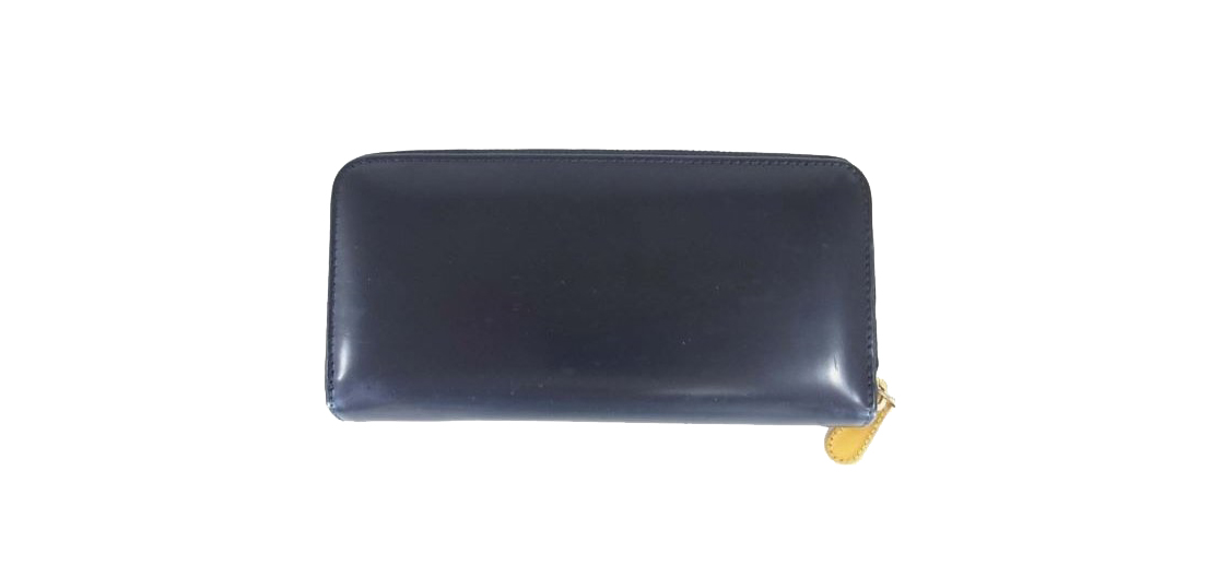 エッティンガー ラウンドファスナー ウォレット 財布 ネイビー系 買取実績