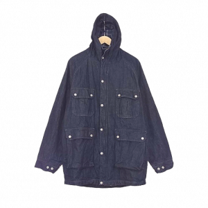 エヴィス デニム 裏チェック フード付き マウンテンパーカー 買取実績