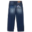 EVISU(エヴィス) 手描きカモメプリント 3Dフィット ジーンズ 画像