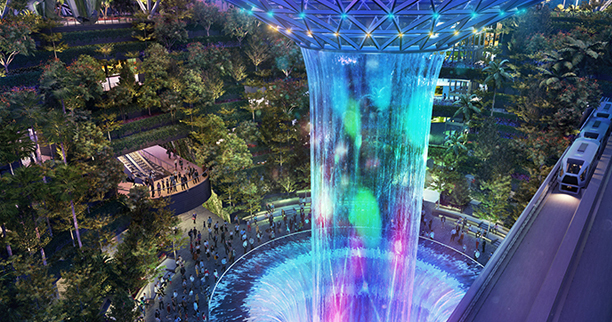 エヴィス　シンガポール「JEWEL CHANGI AIRPORT」画像