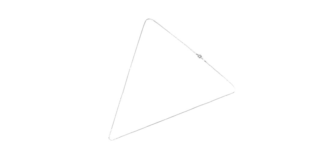 アイファニー  K18WG ホワイトゴールド ナローS ネックレス チェーン 買取実績