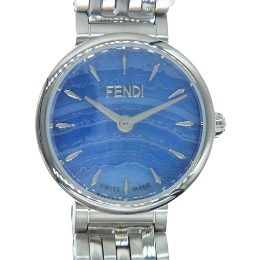 フェンディ F103101101 forever FFロゴ ステンレススチール 時計 買取実績 画像