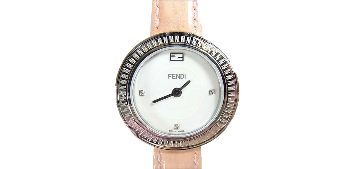 フェンディ マイウェイ 35000S 006-774 SS/革/QZ 白文字盤 レディース 時計 買取実績