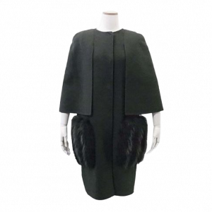 フェンディ フォックスファー ウール ケープ コート 買取実績