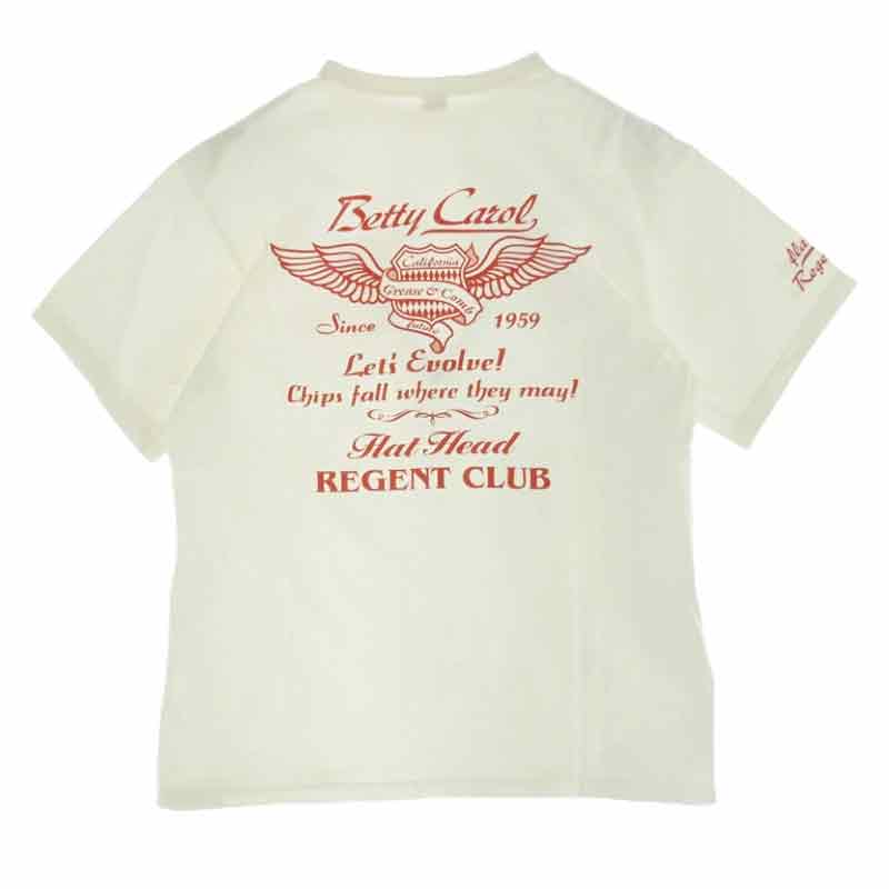 フラットヘッド Betty Carol ロゴ プリント 半袖 Tシャツ 買取実績 画像