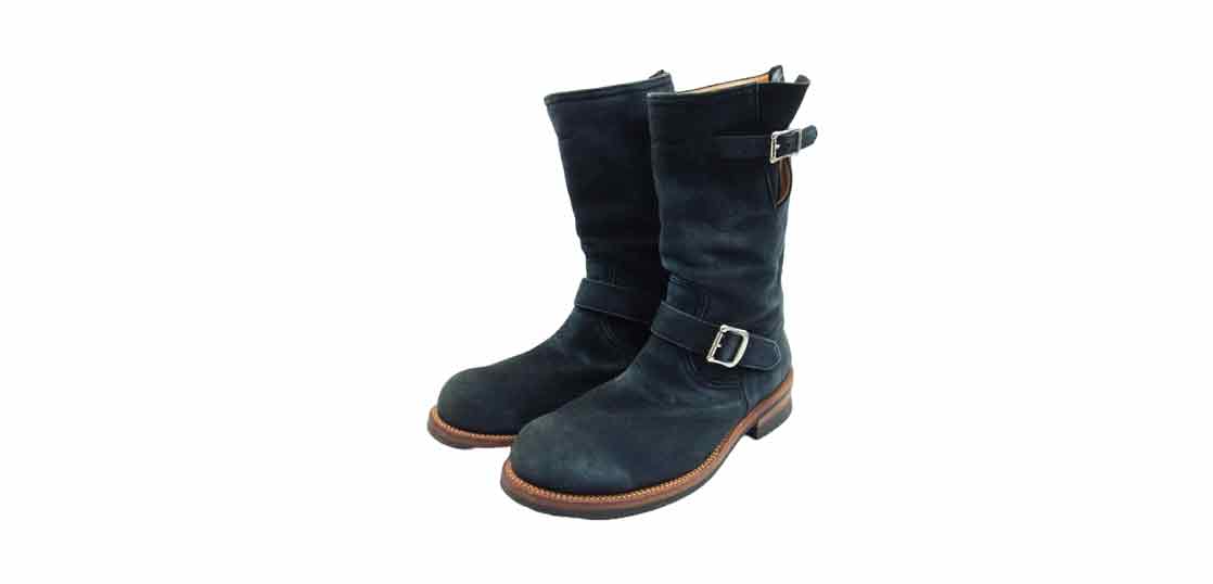 フラットヘッド ディアスキン スエード エンジニアブーツ 買取実績