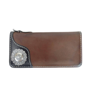 フラットヘッド コンチョ コードバン レザー 長財布 買取実績