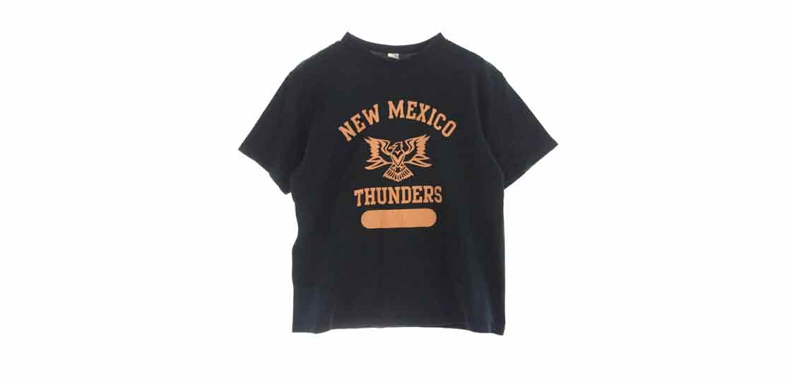 フラットヘッド NEW MEXICO ロゴ プリント Tシャツ 買取実績