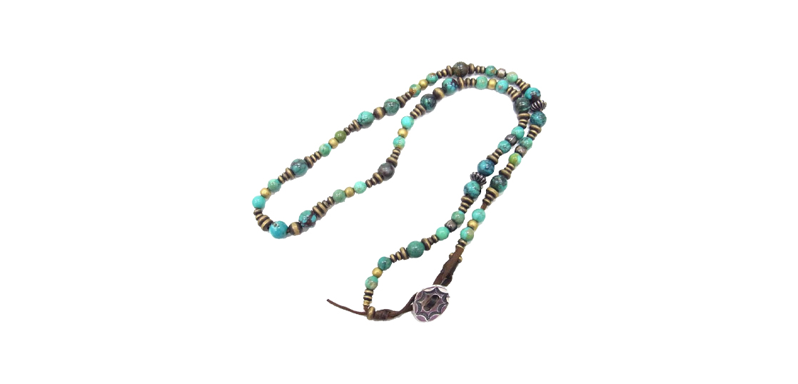 フラットヘッド ターコイズ ビーズ ネックレス 買取実績
