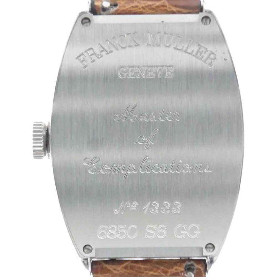 フランクミュラー 6850S6GG トノーカーベックス 自動巻き 時計 買取実績 画像