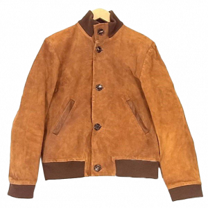 フランクリーダー ラム スエード ボンバー レザー ジャケット 買取実績