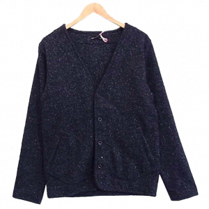 フランクリーダー ネップヘリンボーンウール カーディガン 0027006 買取実績