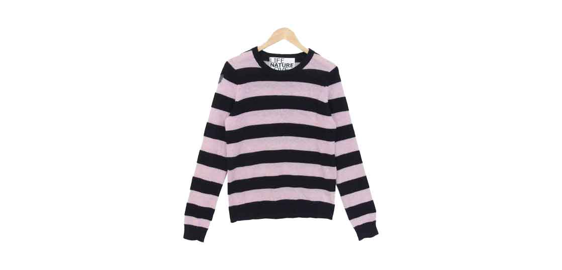 フリーシティー カシミヤ ボーダー ニット セーター 買取実績