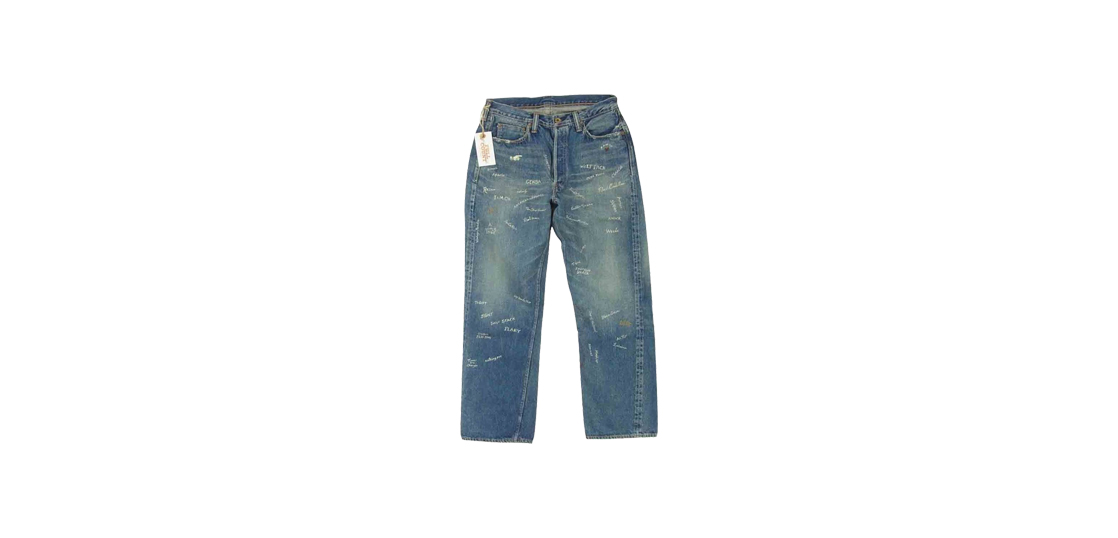 フルカウント × グラッドハンド GH0105HP ルーズストレート デニム パンツ 買取実績