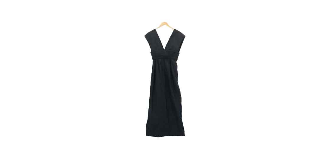 フミカウチダ silk back satin drop shoulder dress 買取実績
