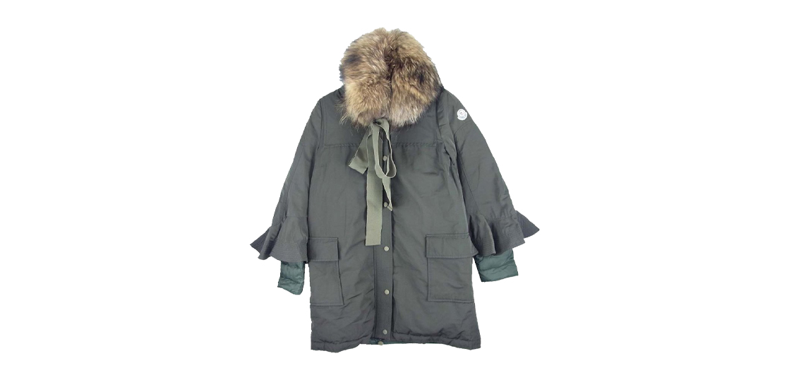 毛皮 モンクレール SHIO ラクーン ファー コート 買取実績