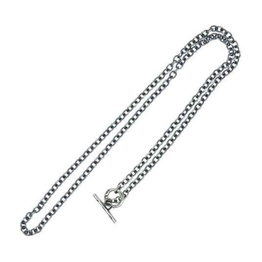 ガボール ネックレス N-110 ガボラトリーホールディング ギャランティカード付属 3.9Chain ＆ 1/16 Classic T-bar Necklace 55cm 買取実績 画像