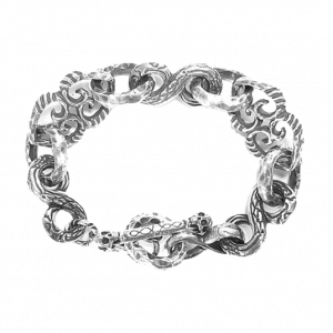 ガルシア イーグル スカル ブレスレット 買取実績