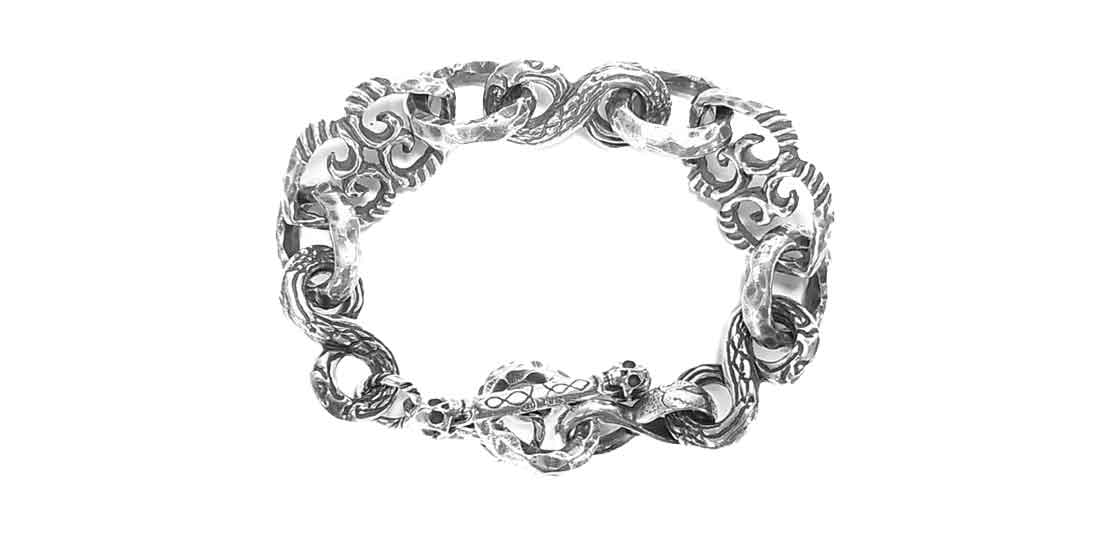 ガルシア イーグル スカル ブレスレット 買取実績