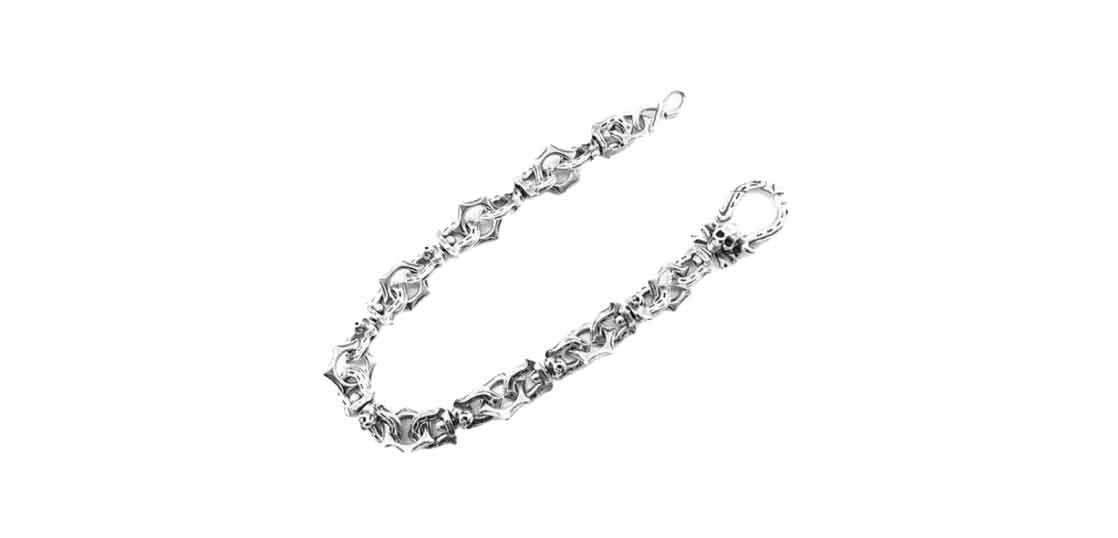 ガルシア スカル シルバー ウォレットチェーン 買取実績