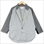 ガンリュウ AD2014 クレイジーパターンシャツジャケット グレー系 EO-B006 画像