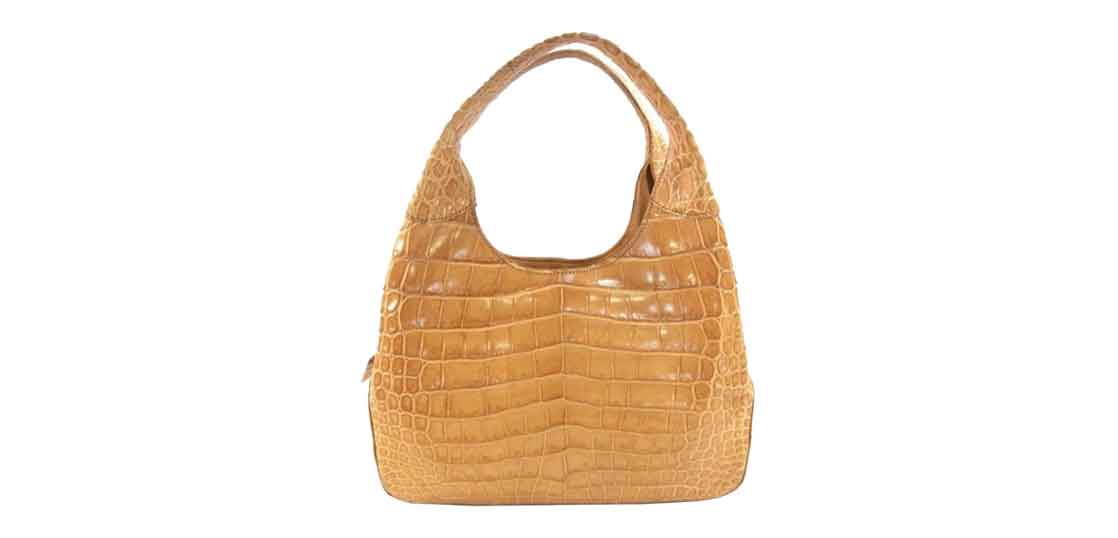 ゲンテン リアルマット クロコダイル レザー トートバッグ 買取実績