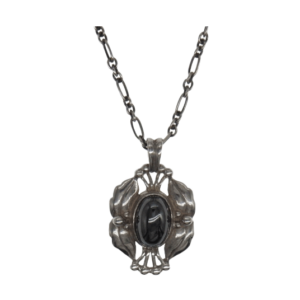 ジョージジェンセン 2000年 ヘリテージコレクション ヘマタイト イヤー ネックレス シルバー 買取実績