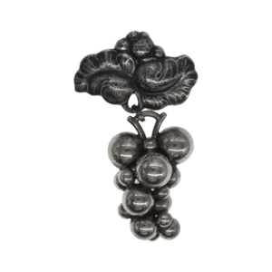 ジョージジェンセン 217B ムーンライト グレープ ブローチ シルバー 買取実績