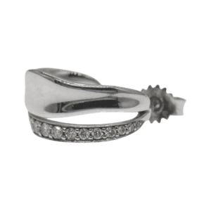 ジョージジェンセン 925 ダイヤ フープピアス 片耳 シルバー 買取実績