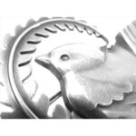 ジョージジェンセン 309 鳥 ブローチ シルバー 買取実績 画像