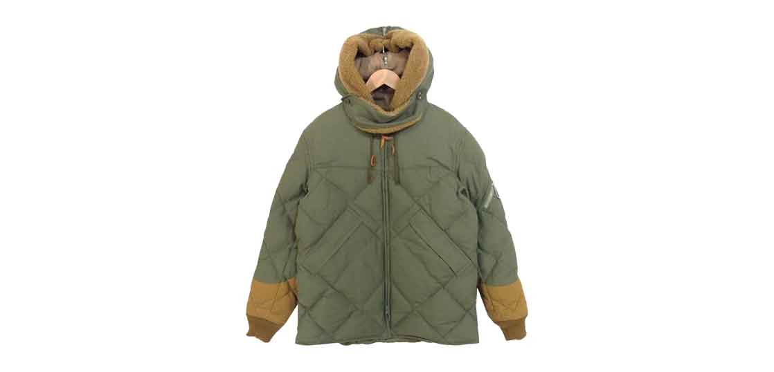 ゲルガ DIAGONAL QUILT PARKA GR-J-101 買取実績