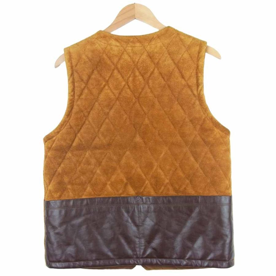 ゲルガ GR-V-14 QUILTING SHELL VEST SUEADE 買取実績 画像