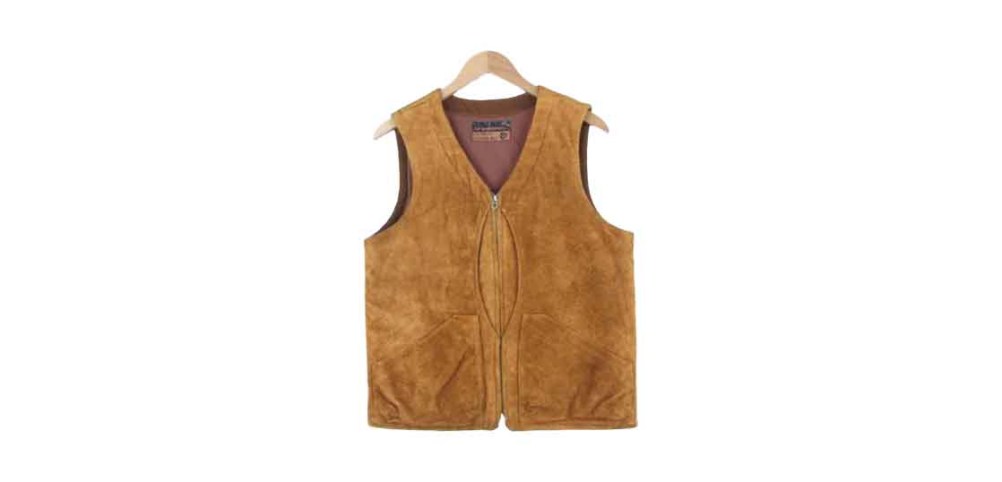 ゲルガ GR-V-14 QUILTING SHELL VEST SUEADE 買取実績