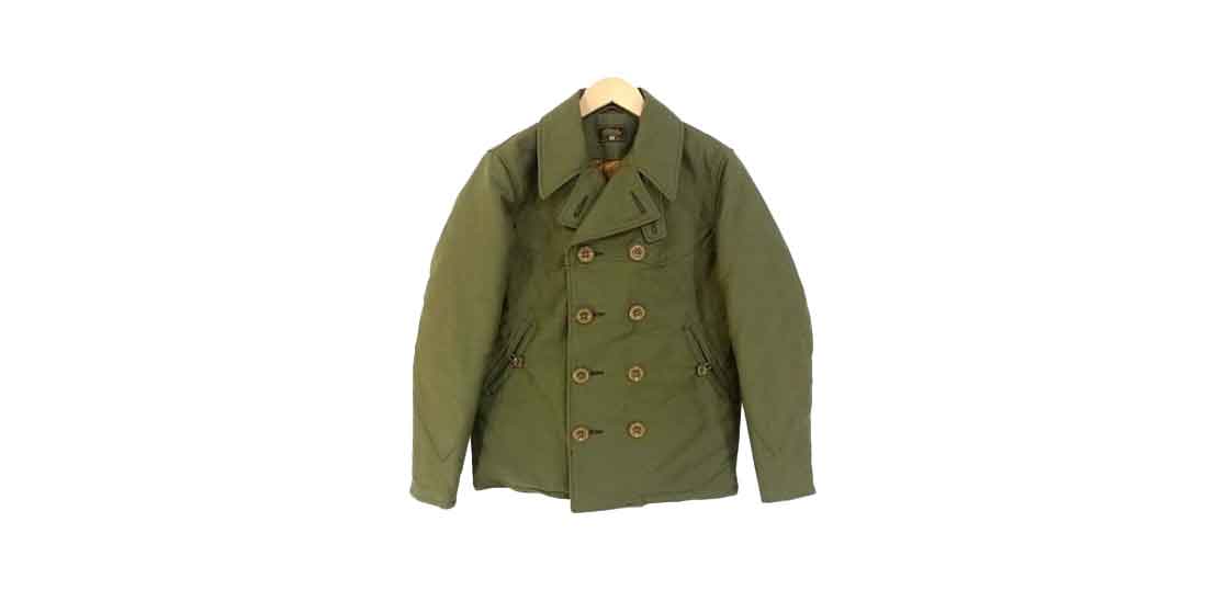 ゲルガ キルトライナー付き Pコート 買取実績