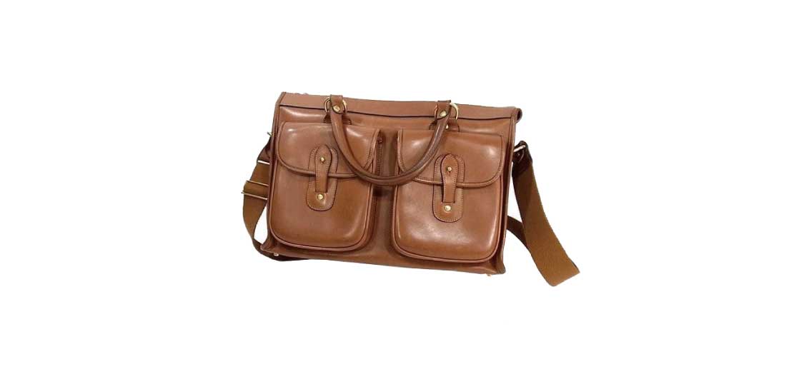 グルカ No.5 エグザミナー ブリーフケース バッグ ブラウン買取実績