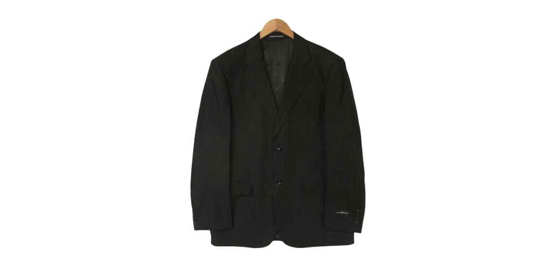 ジョルジオ アルマーニ GAロゴ刺繍 ストライプ 2B セットアップ 買取実績