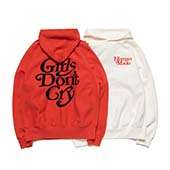 ガールズドントクライ × ヒューマンメイド Pizza Hoodie 画像